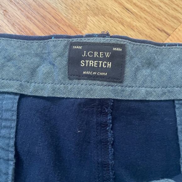 J.CREW SHORTS stretch -palm tree vacation size 35 inseam 9 - Picture 4 of 8